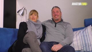 Hot MILF Debby Fucked Hard In Her First Sex Tape - AMATEUR EURO